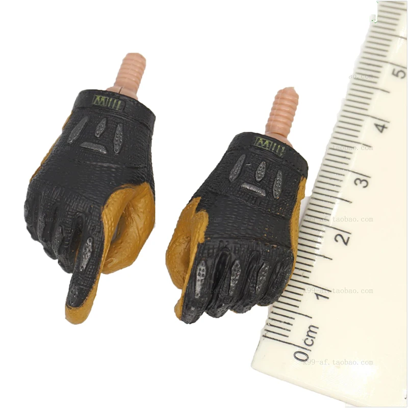 

Тактические перчатки в масштабе 1/6, модель ручного типа для 12-дюймовых экшн-фигурок, коллекция аксессуаров, дисплей «сделай сам»