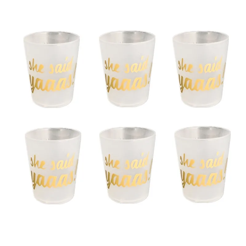 5 шт./компл. свадебное украшение игра куриная ночь чашка для напитков сделай сам