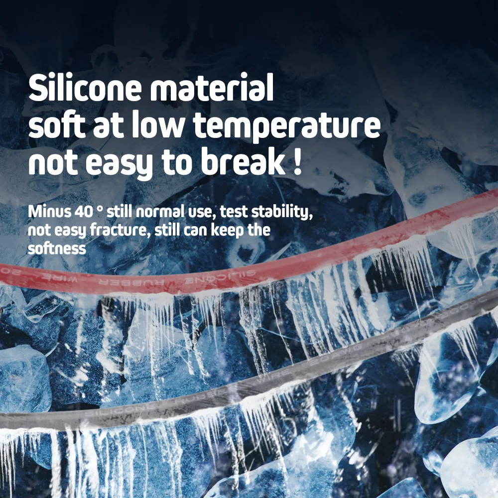 Мультиметр тестовая ручка провода позолоченный кремнезем кабель + Крокодил