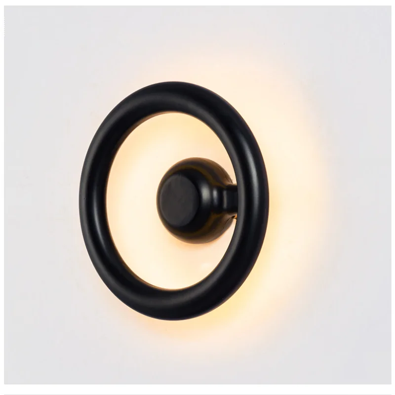 Креативное украшение в скандинавском стиле светодиодная настенная лампа теплый