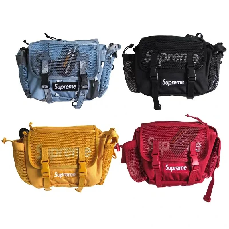 

21SS 48th Supreme Waist Bag 3M Camouflage Mesh Sports Shoulder Bag Messenger Bag Waist Bag
