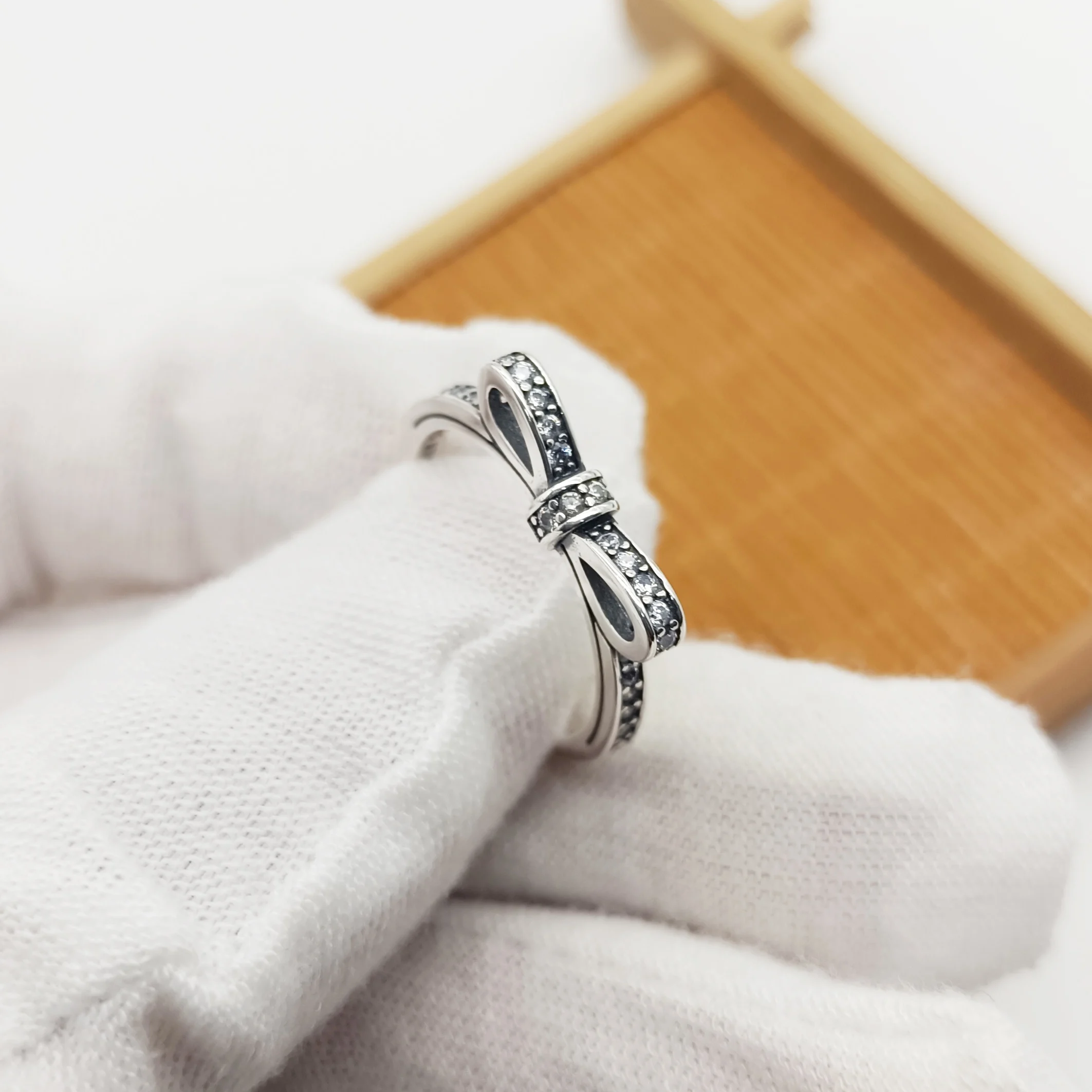 

Модное кольцо с бантом, ювелирные изделия высокого качества, оптовая продажа с фабрики