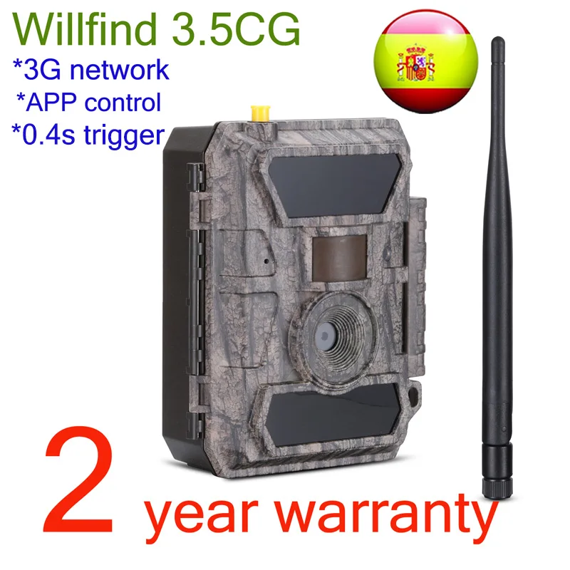 Willfine 3.5CG 3g модель охотничьи камеры IP66 водонепроницаемый лес наблюдения дикие камеры с APP Remotel контроль хорошее качество