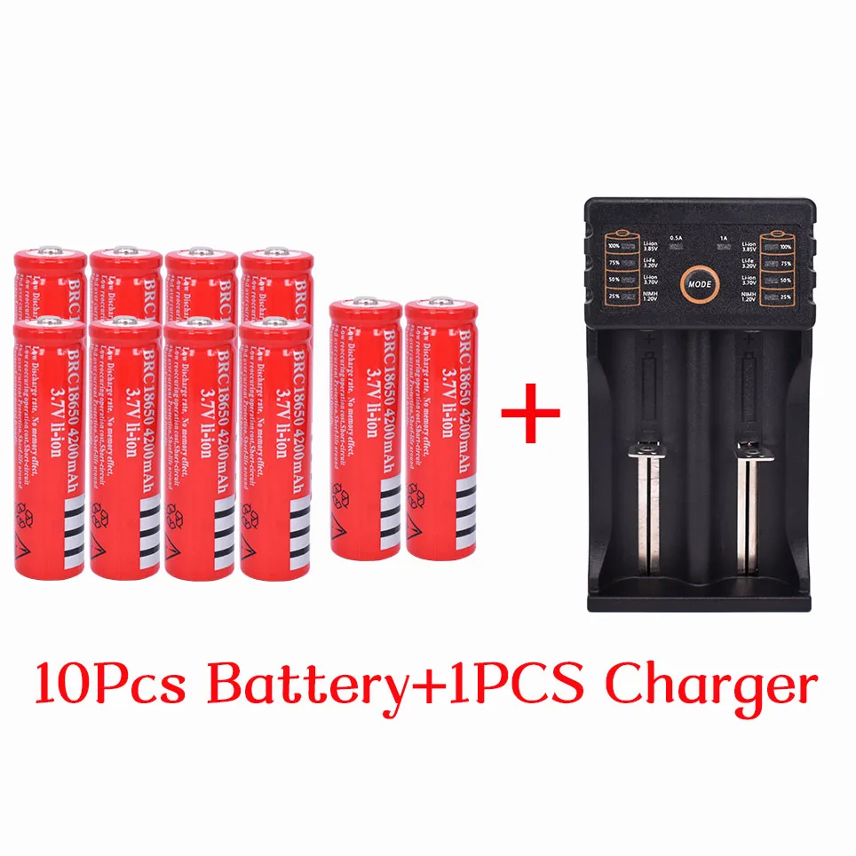 2021 оригинальный 18650 3 7 V 4200 mAh Литий Перезаряжаемые Батарея для GTL EvreFire фонарик