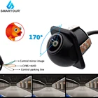 Камера заднего вида Smartour 1280*720P, с функцией ночного видения, рыбий глаз, AHD CVBS для всех Android, DVD-мониторов
