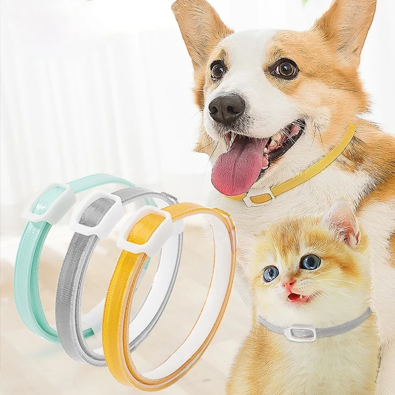 

Dog Deworming Collar Cat Fleas Prevent Lice In Vitro Dog Collar Anti-flea Collar Cat Collar Pet Products Small Dog Accessories