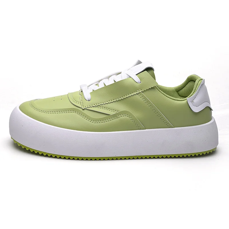 

Summer New Men's Shoes Breathable Thin Model of Youth Sports and Leisure Board Shoes Thick-soled Small White Tide Shoes
