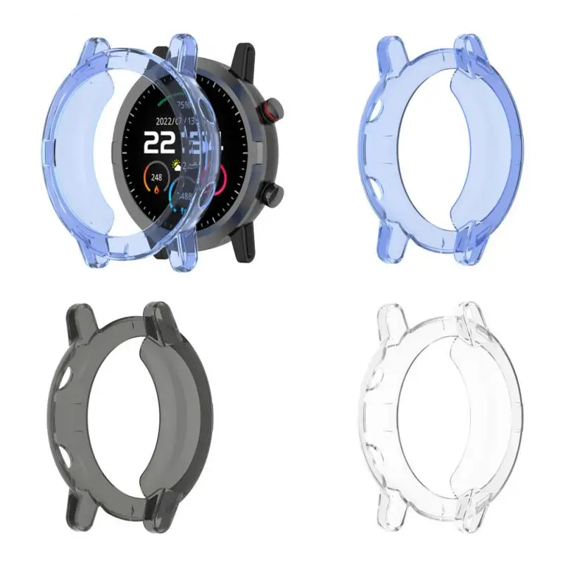 

TPU Silicone Protector Frame Soft Protect Shell For Xiaomi Haylou RT Smart Watch For Xiaomi Haylou RT Bracelet Protect Shell