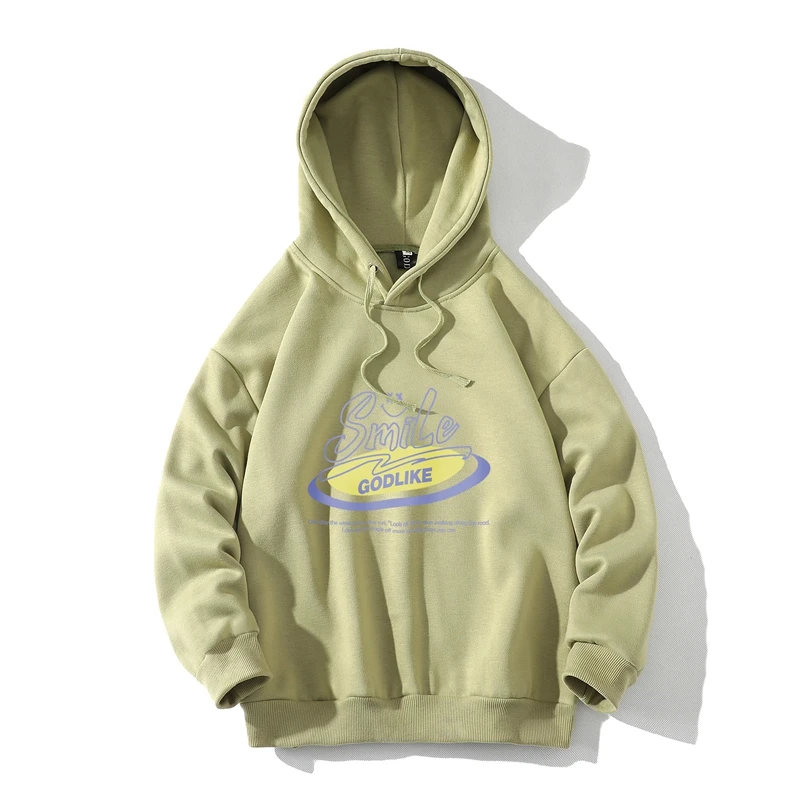 

Autumn new smile men's sweater coat tiled on white background