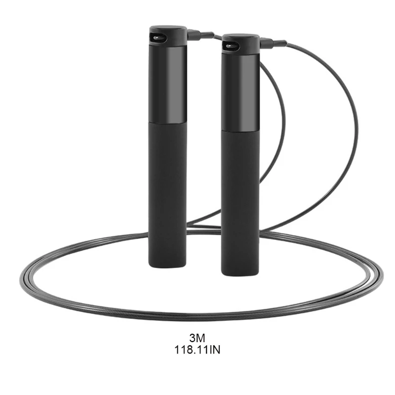 

Smart Counting Cordless/Wired USB Skipping Rope for Children APP Bluetooth Connection Fitness Electronic Sports Tangle-free