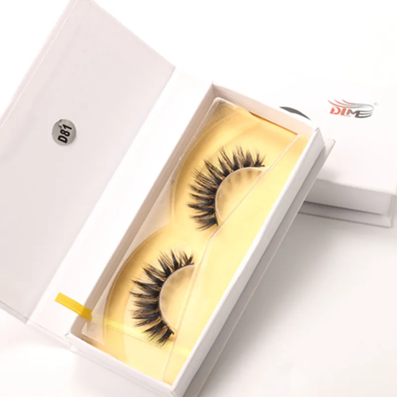 

2020 New3D Faux eyelashes Fake lashes Doll eye Cat eye Wholesale Thick HandMade Full Strip Lashes Dramatic Volume Eyelashe