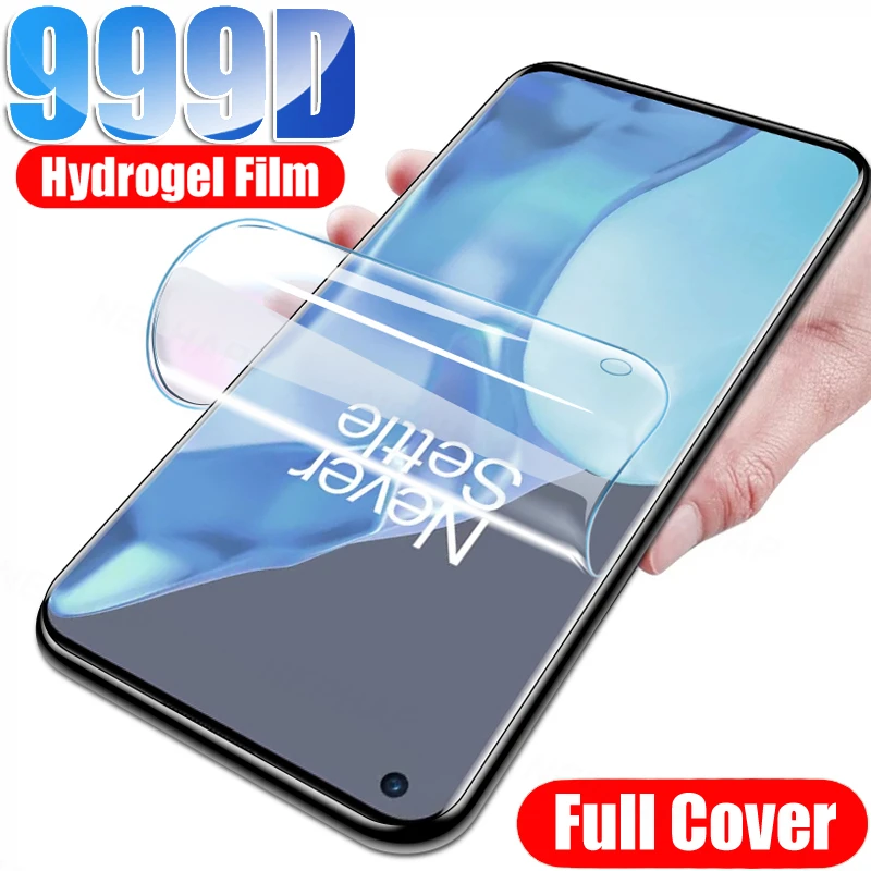 

Full Cover Hydrogel Film For Oneplus 9 8 7 7T Pro 8T 9R 9E 6 6T 5 5T Screen Protector For Oneplus Nord N10 N100 N200 CE 2 Film