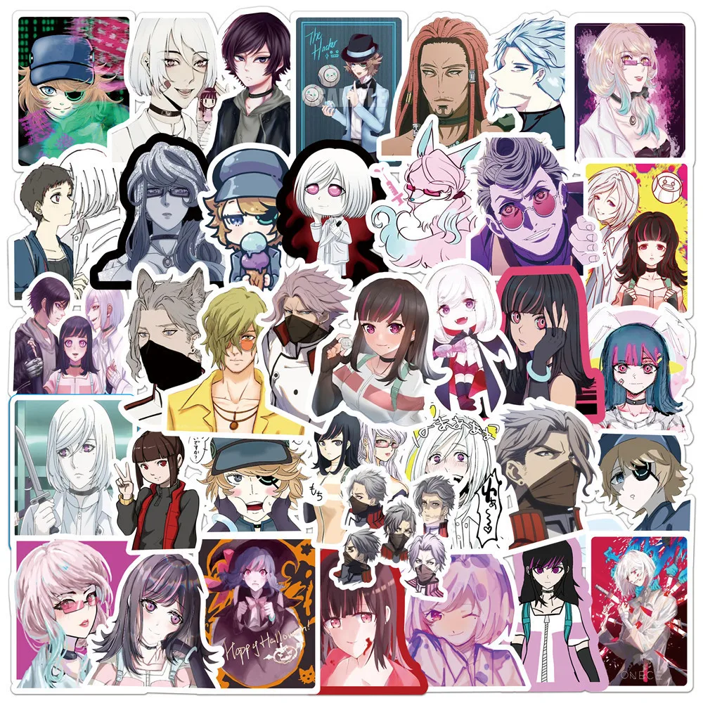 

10/30/50Pcs Akudama Drive Graffiti Stickers Japanese Anime For Suitcase Laptop Luggage Motorcycle Phone Skateboard Car Sticker