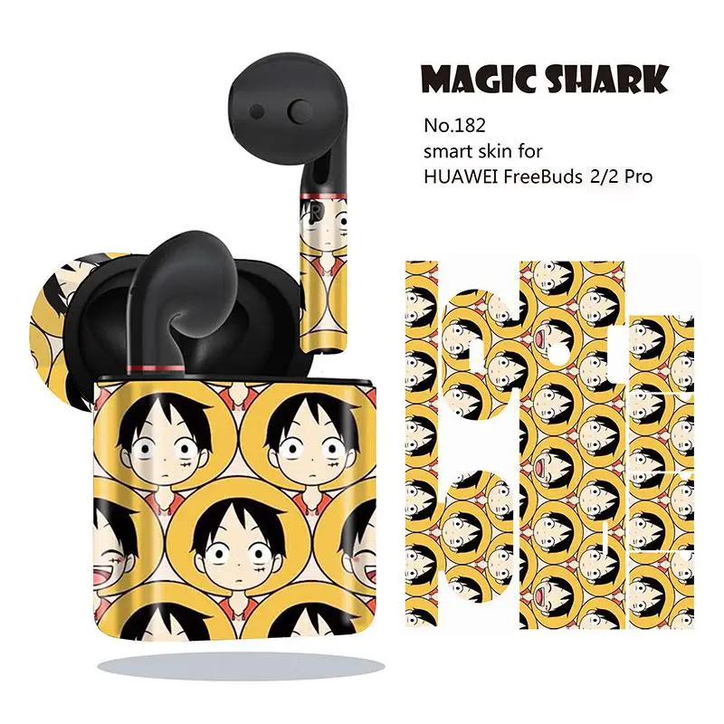 

Luffy Skull PVC Wrap Kit Skin Film Waterproof Vape Sticker Case Cover for Huawei Freebuds 2/2 Pro
