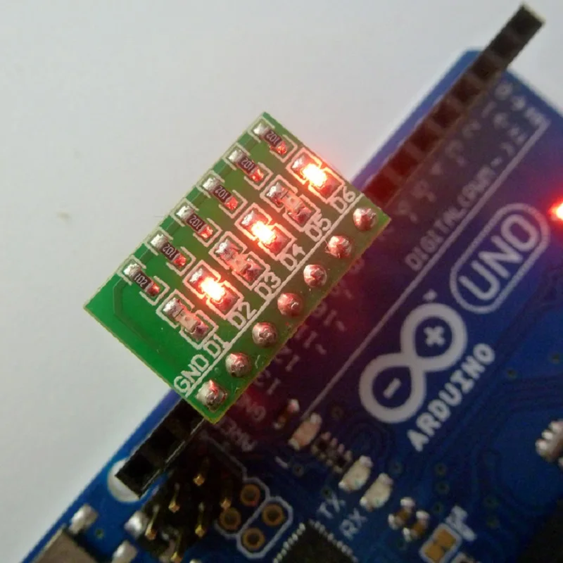 Цифровой красный светодиодный световой модуль для макетной платы 2 шт./лот 3 В 5 12 6