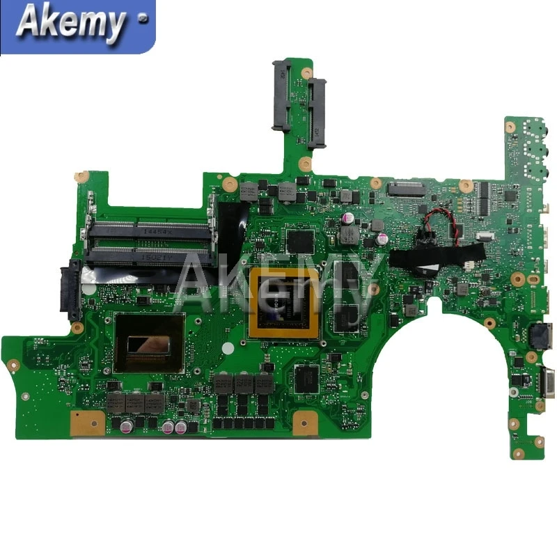 Preise Akemy G751JY Motherboard Für ASUS G751J G751JT Laptop Mainboard W/ I7-4860HQ / I7-4870HQ CPU GTX980M 4GB-GPU