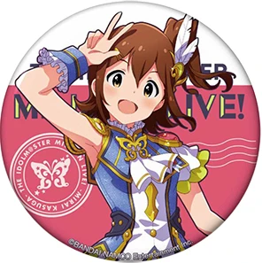 Аниме IDOLM@ STER Idolmaster Million Live! Игровой значок Lumiere Papillon Ver. Металлические значки брошь булавки - Окраска металла: 14 Mirai Kasuga