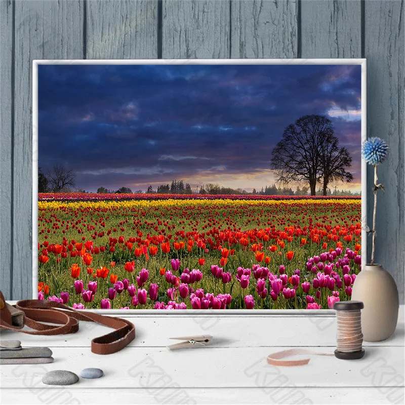 

Diy Diamond Decoration Painting Plant Water Lilies and Lilies Square Diamond Round Diamond Customizable Wall Art Decoration