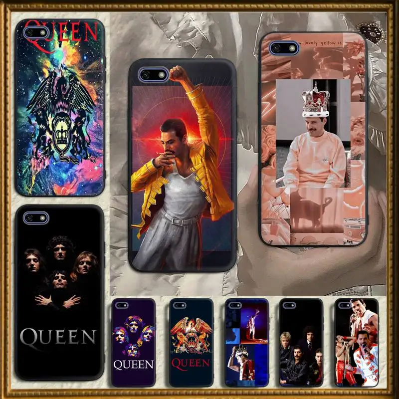 

Queen band freddie mercury Phone Case for Huawei P40 P30 P20 P10 P9 P8 pro lite Plus P SMART 2019 P9 lite Fundas cover