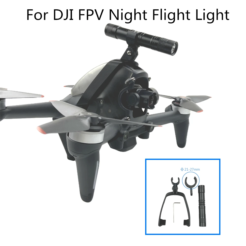 

Suitable for DJI FPV Night Light Modification LED Searchlight Flashlight Fill Light Night Flight Rescue