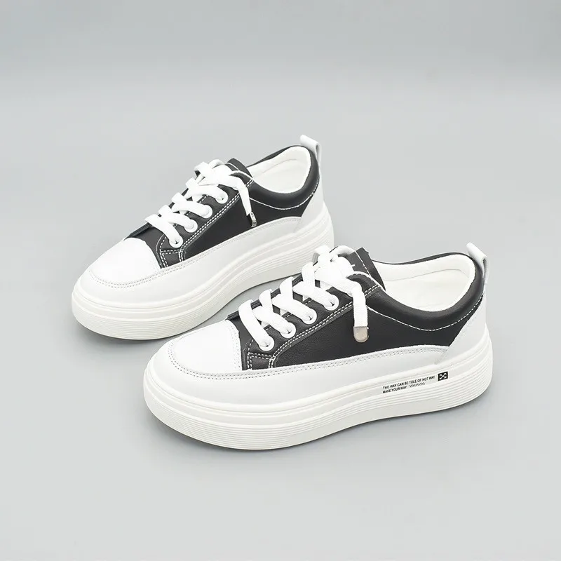 

Sports women's new running breathable leather casual shoes