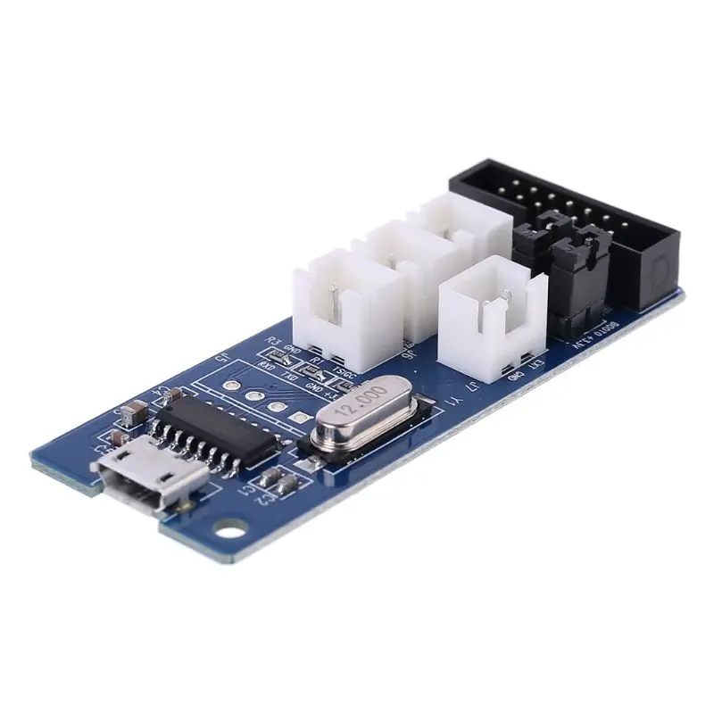 Интерфейсная плата WAVE2 осциллографа с конвертером Uart-USB поддержкой CH340G для
