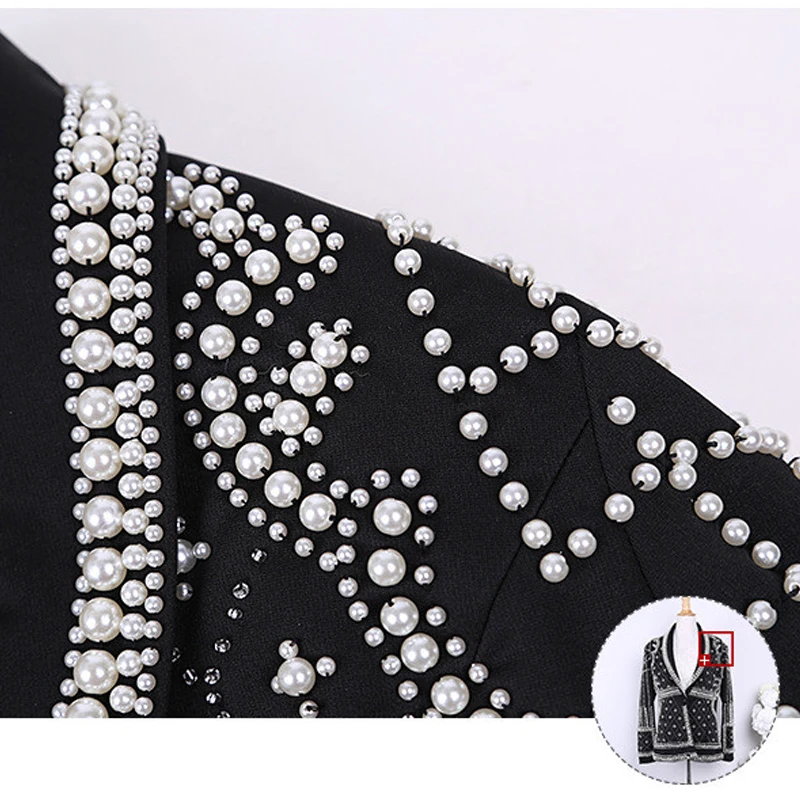 Женский блейзер ручной работы элегантный однотонный праздничный пиджак с