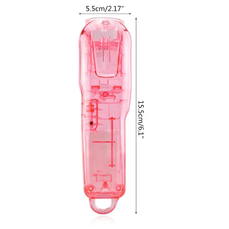 

Portable Electric Clippers Modified Shell Personality Transparent Color Cover