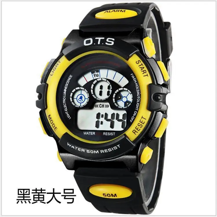 Детские наручные часы для мальчиков Catamite электронные маленькие и средние