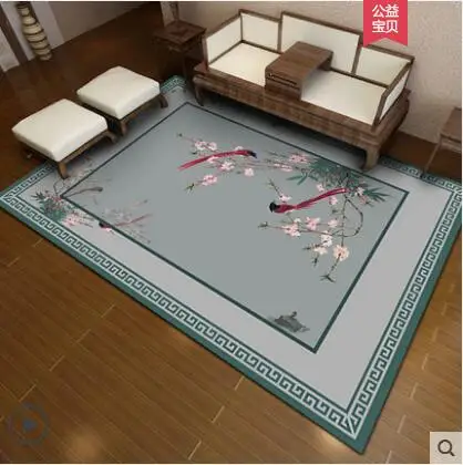 

Nordic Style Kids Area Rugs For Living Room Cartoon Fox Owl Bear Pattern Children Carpet/children's Room Play Crawling Floor Mat