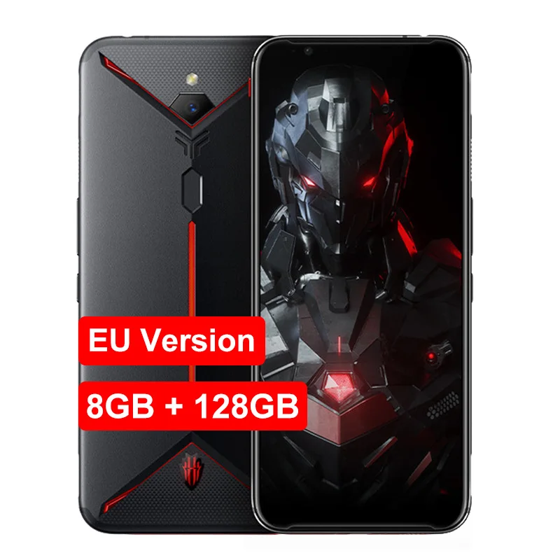 BLACK 8GB 128GB Мобильный телефон Nubia Red Magic 3 S, 6,65 дюймов, 8 ГБ/12 Гб ОЗУ, 128 ГБ/256 Гб ПЗУ, Snapdragon 855 Plus, 5000 Мп+ Мп, мАч, игровой телефон - Цвет: BLACK 8GB 128GB