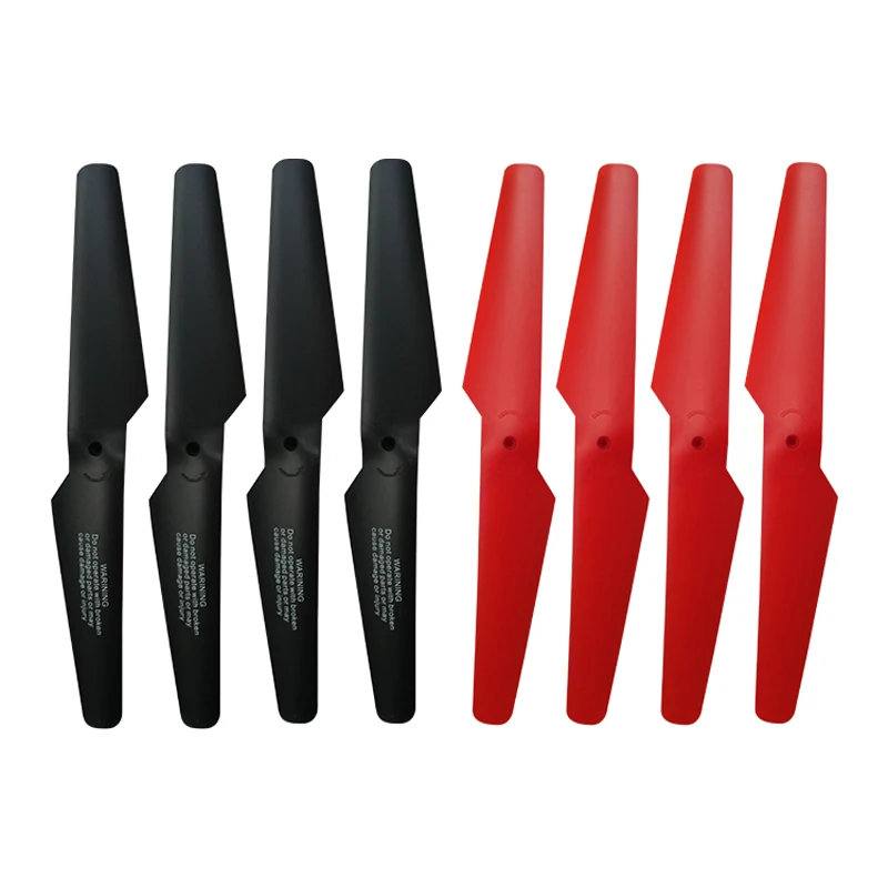 

8PCS 20cm Propeller Fan Blades Paddle Black Red A B Props Universal for RC UAV Drone Quadcopter Toy Aircraft DIY Accessories