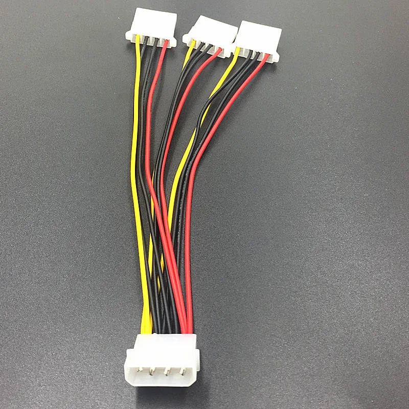 

Разветвитель питания Molex с 4-контактным штекером на 3-портовый разъем, 20 шт.
