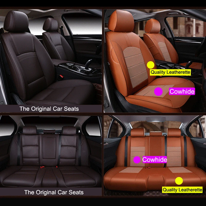 Чехлы AutoDecorun из натуральной кожи для автомобильных сидений Аксессуары Lexus LS350 LS430