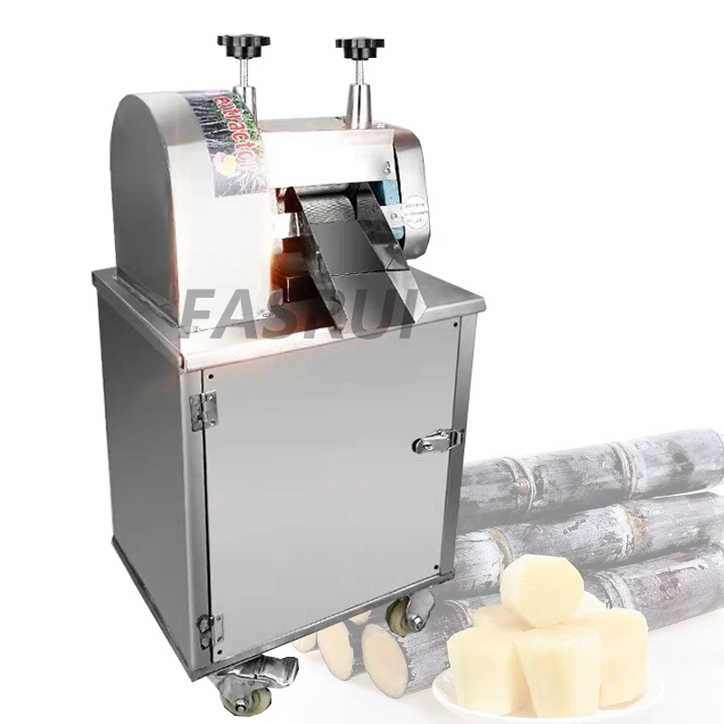 

Sugarcane Juicer Vertical Mobile 300-350kg/h Sugarcane Machine Cane Fully Automatic Sugar Cane Juice Commercial Electric Juicer