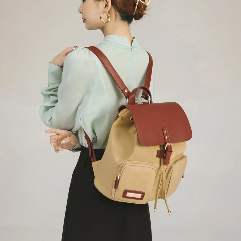 

Women's Backpack Casual Oxford Backpack Anti-Theft Package Travel Waterproof Shoulder Bag Female Mochila High Quality