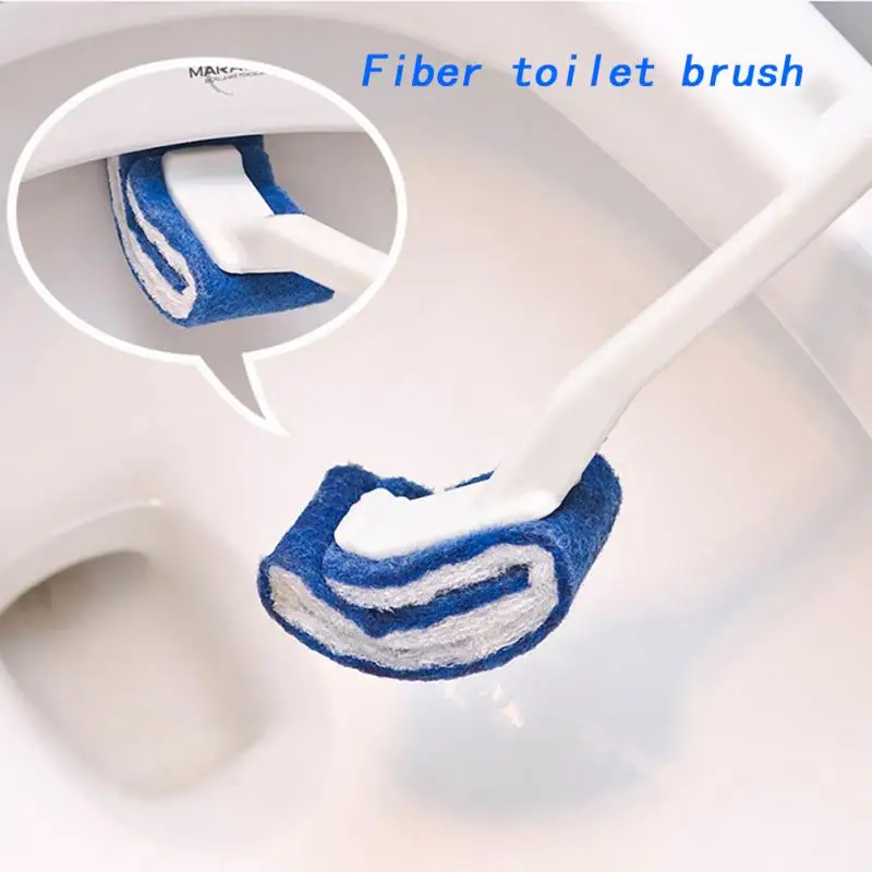 

Nylon Fiber Toilet Brush For Bathroom Storage And Organization Bathroom Cleaning Tool WC Accessories Toilet Brush