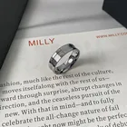 Новинка, модное кольцо DW из титановой стали для мужчин и женщин, для пар, серебряное, розовое, золотое, универсальное, в стиле панк