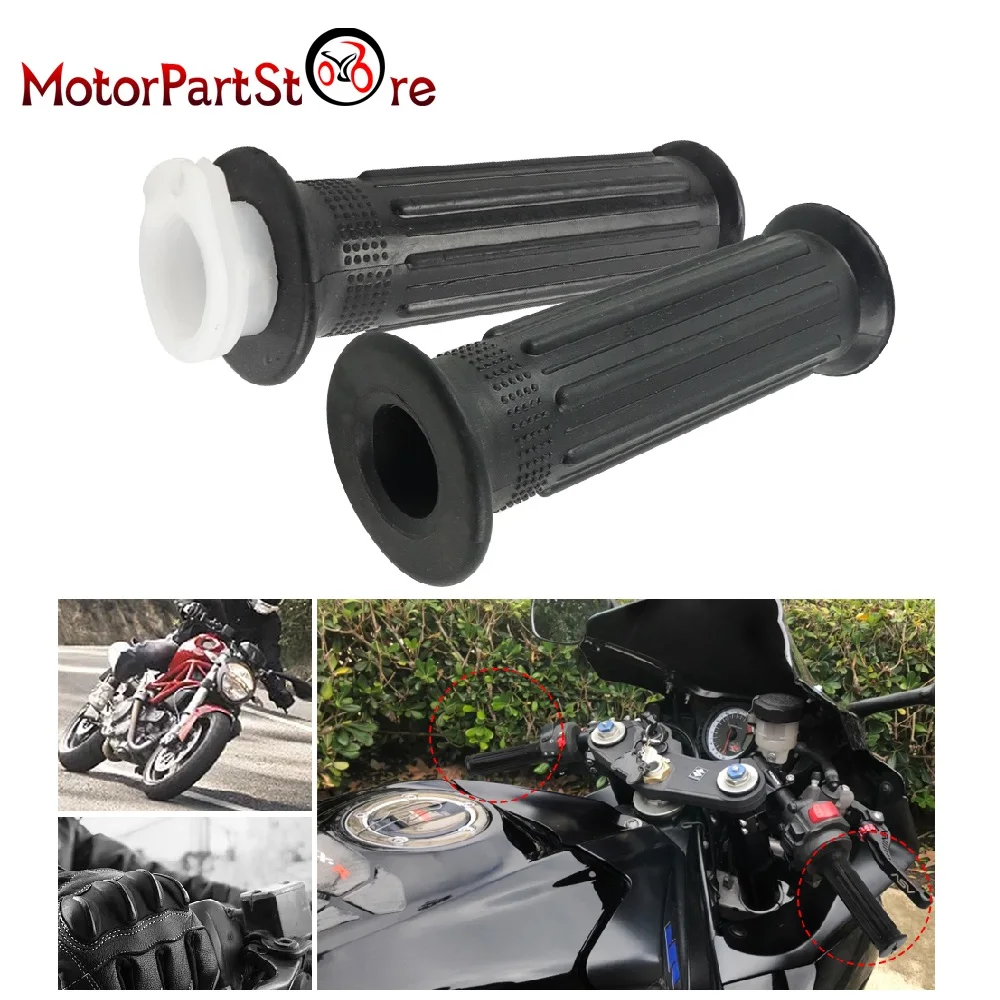 Рукоятки регулятора 22 мм 7/8 дюйма с кабельной трубкой для Yamaha PW80 Suzuki Kawasaki Honda Ducati