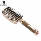 Женская щетка для волос, массажная расческа для головы, щетка для волос, нейлоновая щетина, щетка для волос с влажными вьющимися волосами для салона, инструменты для укладки парикмахерских