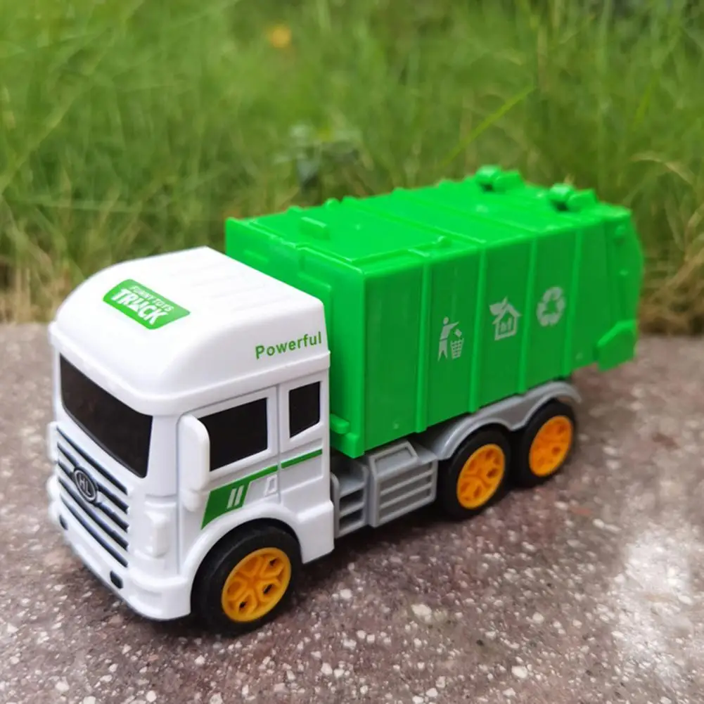 Игрушечный Мусоровоз без заусенцев Небьющийся развивающие игрушки
