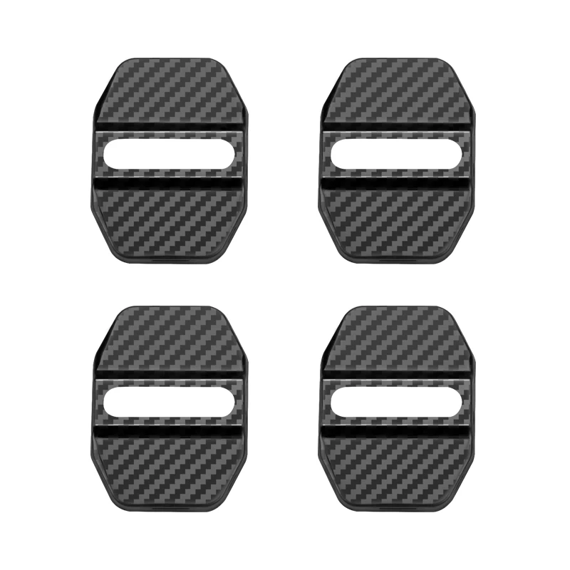 

Car Styling Car Door Lock Covers Stikcer Case For Mercedes Benz New B/C/E Class A Class C200L GLC GLK CLA GLA Accessories