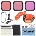 Погружной наручный ремешок для подводной камеры, плавающая ручка, фильтр для дайвинга, объектив для Gopro Hero 7 6 5, аксессуары для спортивной видеокамеры