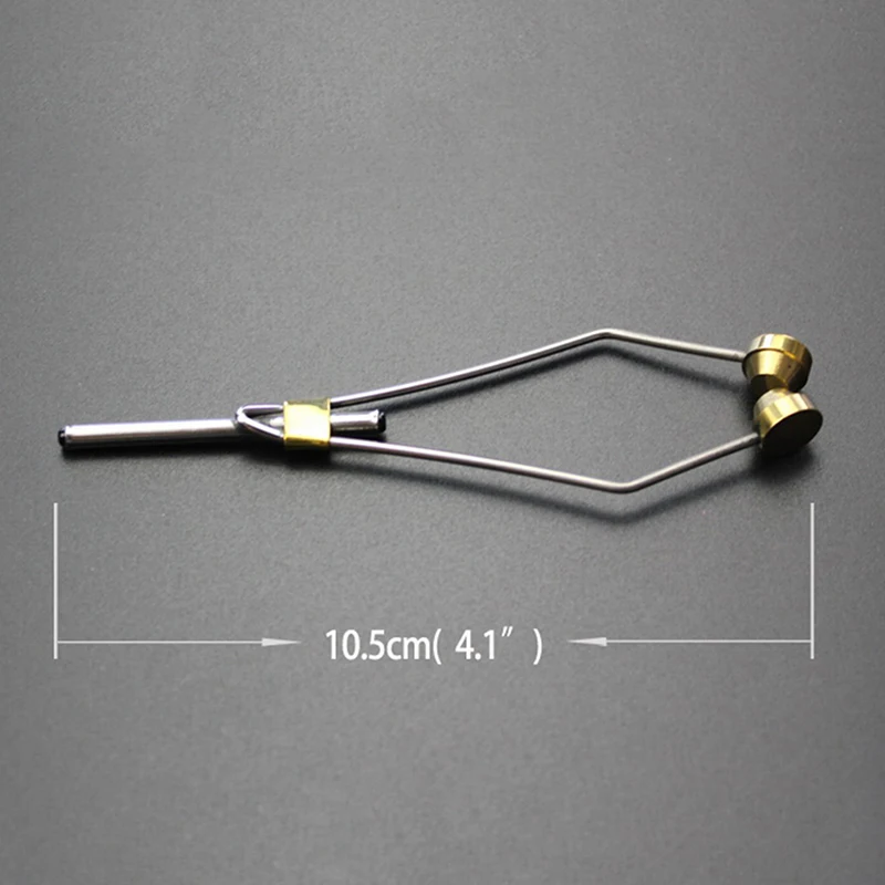 1 шт. латунь конусная головка нитки мулине однофланцевая катушка держатель