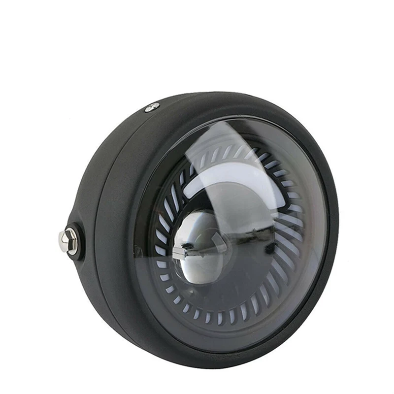 1x6 5 дюймов светодиодная фара для мотоцикла 6000K 30W Супер яркая передняя Yamaha Harley Honda |