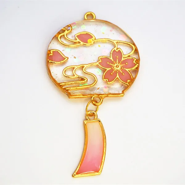 5 шт./лот металлическая рамка с ветряными колокольчиками/лентами подвесная