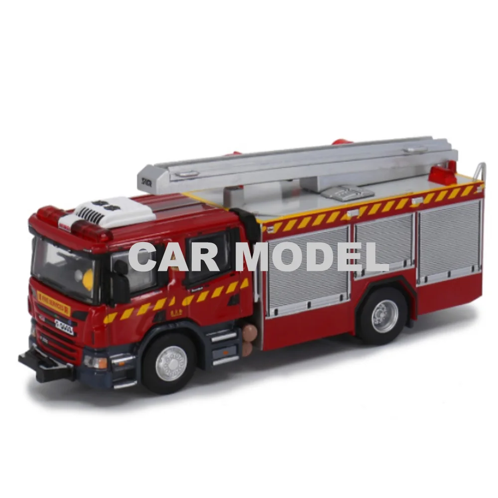 

Игрушечные автомобили из сплава в масштабе 1:76, пожарная машина Scania, модель детского игрушечного автомобиля, оригинальные авторизованные Ау...