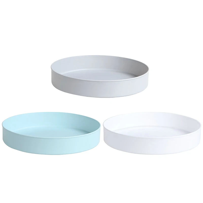 1 шт. вращения Нескользящие шкаф ленивый Сьюзен поворотной платформы Косметика