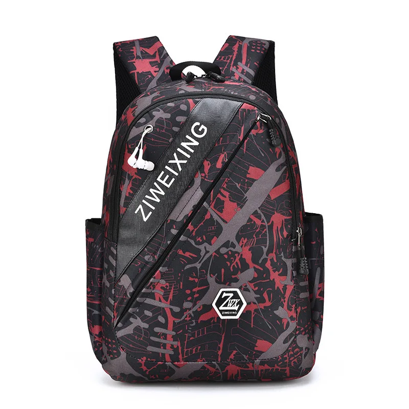4Pcs/set School Bags For teenager boys School Backpack Cute Camouflage printing nylon High-capacity backpacks mochila escolar
