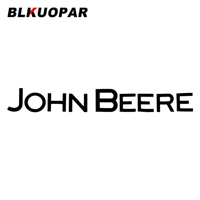 

Автомобильные наклейки BLKUOPAR John Beere VAN, мотоциклетный шлем, сноуборд, Виниловая наклейка, водонепроницаемые устойчивые к царапинам автомобильные товары, украшение